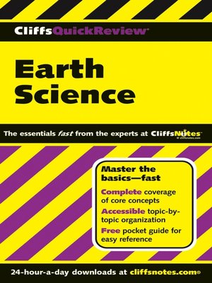cover image of CliffsQuickReview Earth Science
